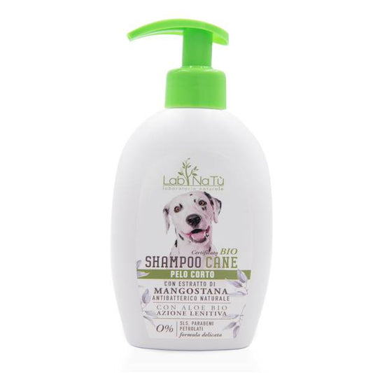 Shampooing naturel pour chiens à poils courts