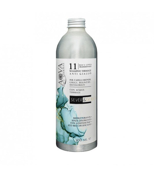 Silver & Gold - Shampoo Termale Anti-giallo Eco Ricarica 500 ml