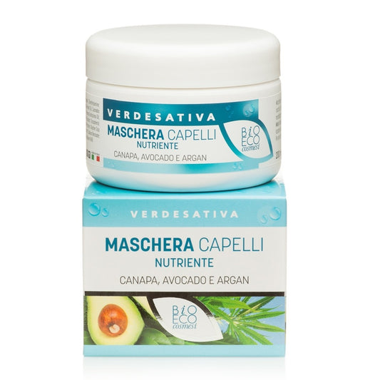Masque Capillaire Nourrissant au Chanvre, Avocat et Argan