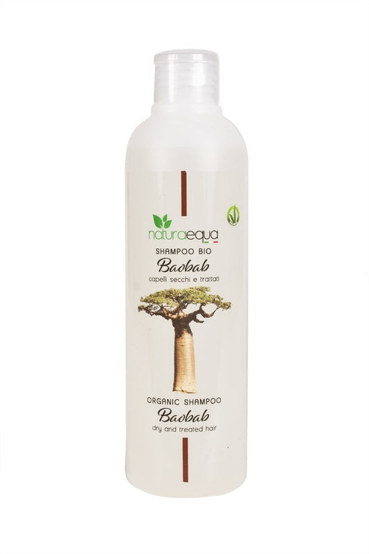 Shampooing au Baobab pour les Cheveux Séchés et Traités