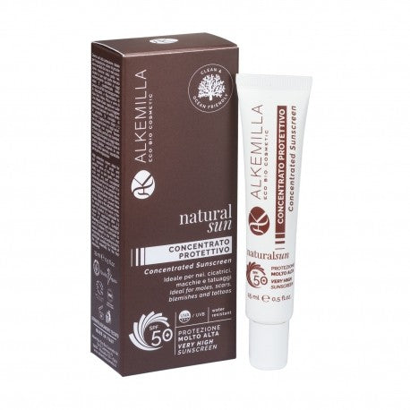 Protection concentrée SPF 50+ Idèale puor les grains de beauté, les cicatrices et les tatouages