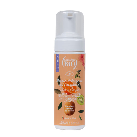 Mousse Detergente Viso alla Vitamina C