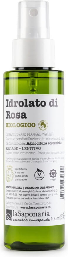 La Saponaria Idrolato di Rosa