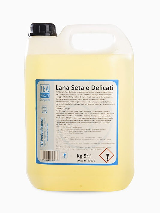 Detergente Bucato Lana, Seta e Delicati - 5 LT