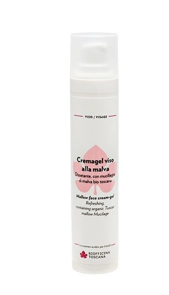 Crème pour le visage de Gel avec de la Mauve