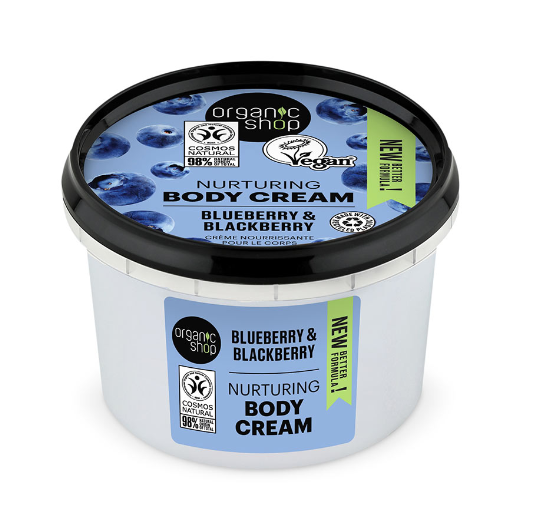 Crème Tonifiante pour le Corps Myrtille et Mûre