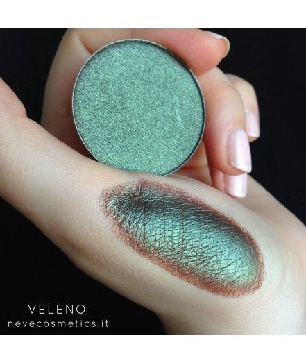 Fard À Paupières Duochrome Brun - Vert Poison