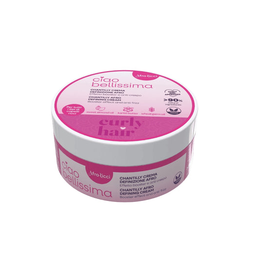 Crème Chantilly pour cheveux bouclés et afro