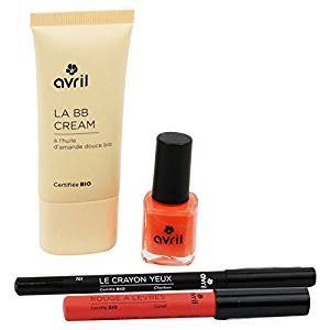Set Regalo AVRIL Avril BB Cream + Matita Charbon Noir + Matitone Rossetto 576 + Smalto 02