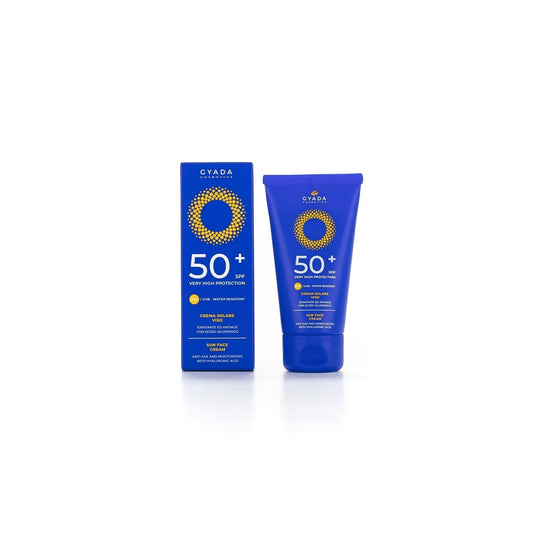 Crème solaire pour le visage SPF 50 +