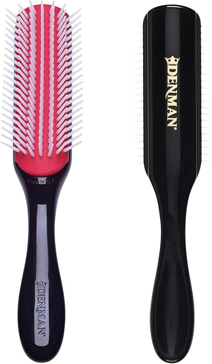 Brosse Denman D3 avec 7 rangées de dents