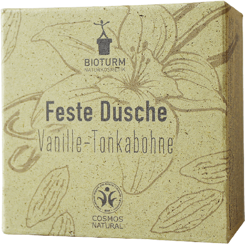 Gel douche solide à la vanille et à la fève tonka n.138
