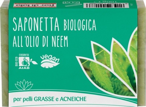 Savon à l'Huile de Neem pour les peaux Grasses et l'Acné