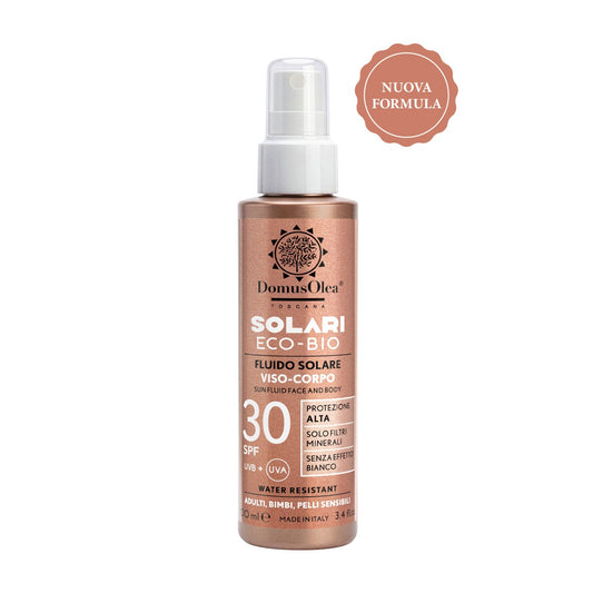 Crème Solaire Fluide Visage Corps SPF 30