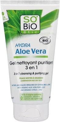 Gel purificante all'aloe 3 in 1