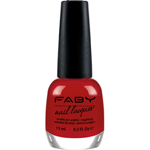 Vernis à Ongles Pur Rouge - Faby's Red