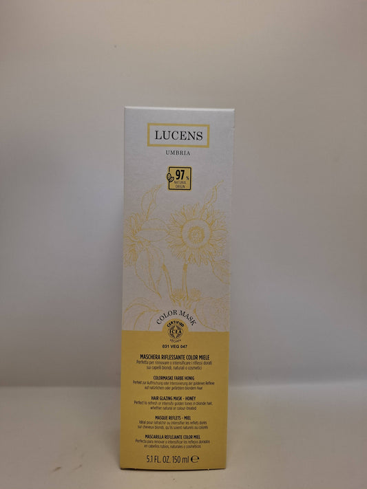 Lucens Color Mask - Maschera riflessante capelli Miele