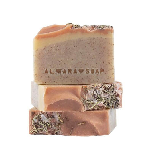 Savon Artisanal Exfoliant - Peeling aux Noix