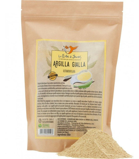 Argile jaune 250 gr