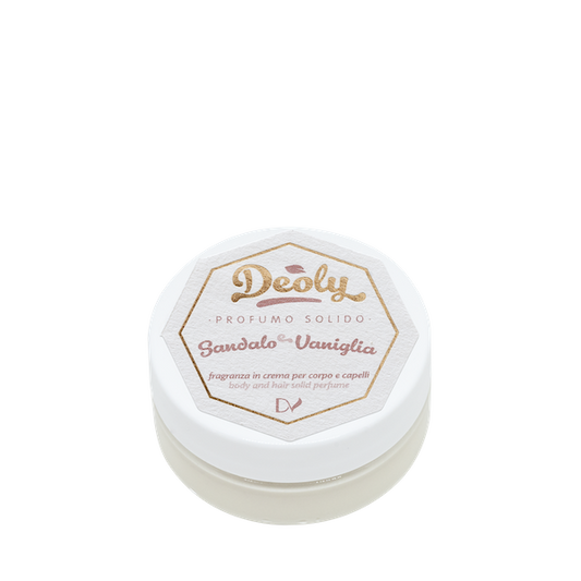 Parfum solide - bois de Santal et de Vanille