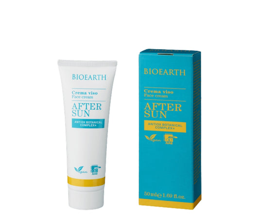 Crema viso doposole con acido ialuronico e Antiox Botanical Complex+