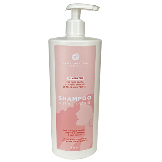 Shampooing Bio Renforçateur de Kératine 500 ml