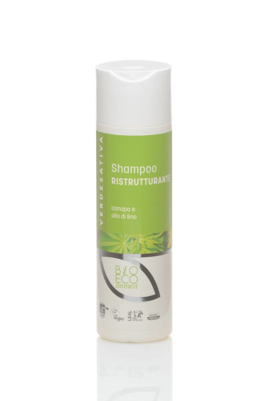 Shampooing Restructurant Huile de Chanvre et de Lin