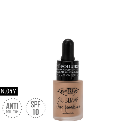 Fond de teint liquide bio Sublime Chute 04 Y