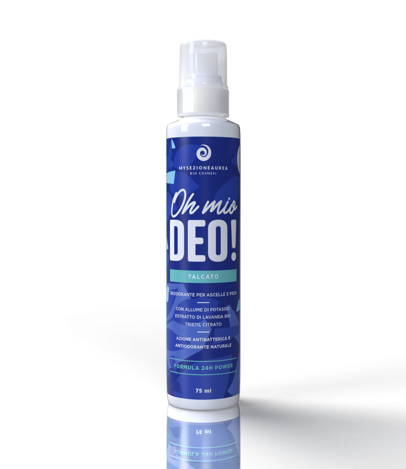 Deodorante per Ascelle e Piedi - Oh mio deo Talcato