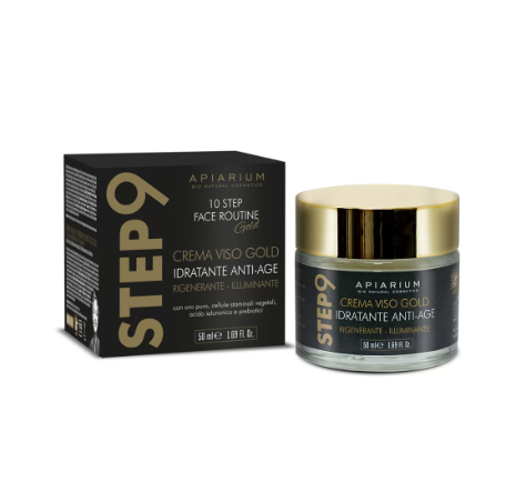 Crème Hydratante Anti-âge GOLD pour le Visage-Étape 9