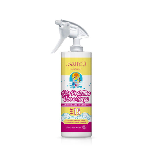 Huile protectrice visage & corps SPF 15