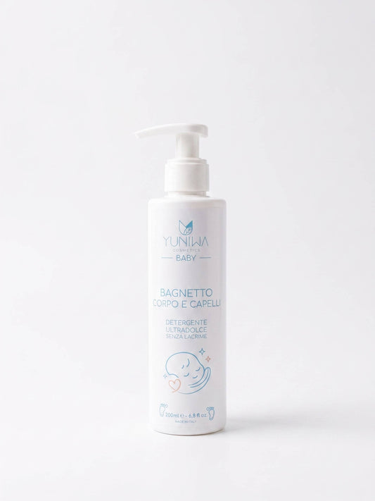 Bagnetto Corpo e Capelli Detergente Delicato Senza Lacrime