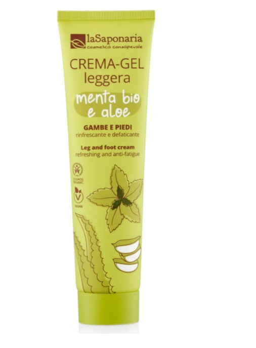 Gel crème Végétalien pour les Pieds et les Jambes