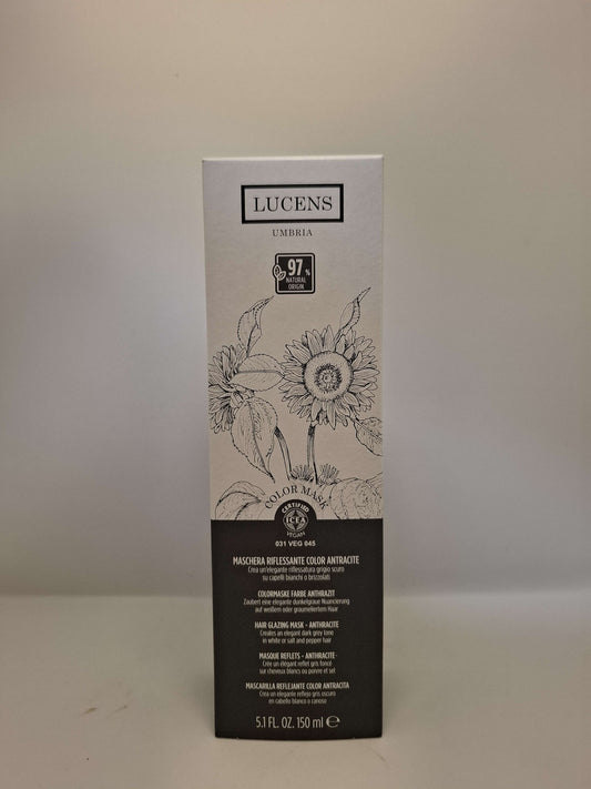 Lucens Color Mask – Maschera Riflessante Capelli Antracite