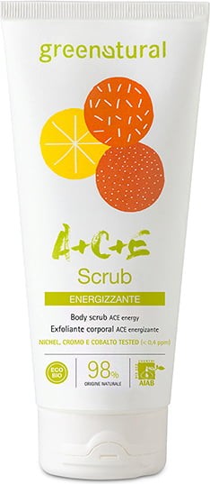 Des gommages corporels, l'Organique multi vitamine ACE