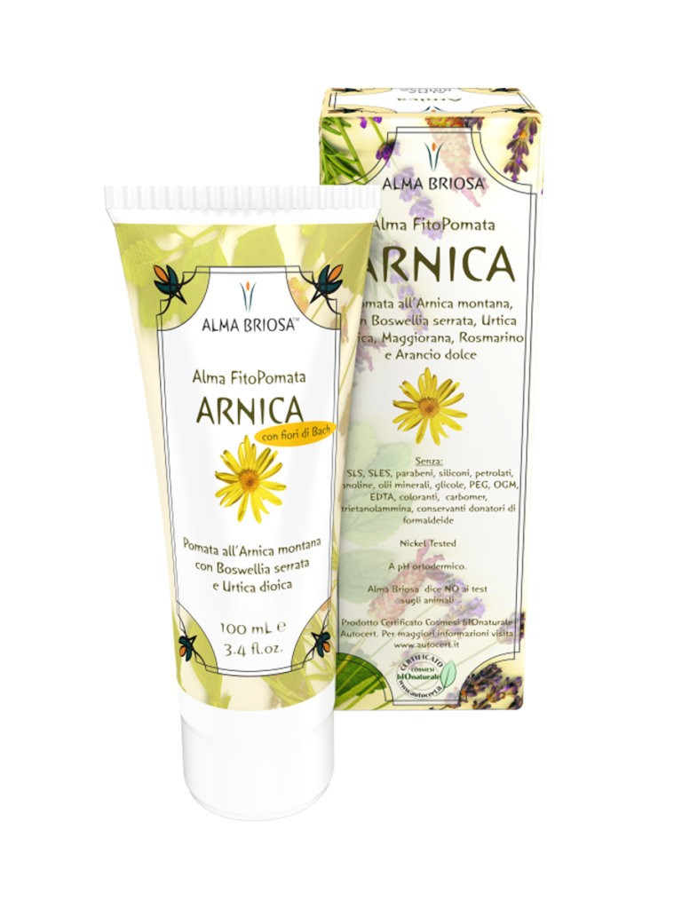 Fitopomata Arnica Bio et Vegan pour les chutes et le baril