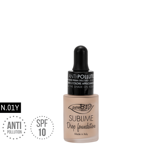 Fond de teint liquide bio Sublime Baisse 01 Y