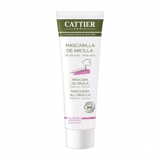 Masque facial argile rose et Aloe Vera