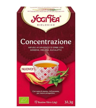 Infuso Biologico Concentrazione e Focus – Con Menta, Ginseng e Maca