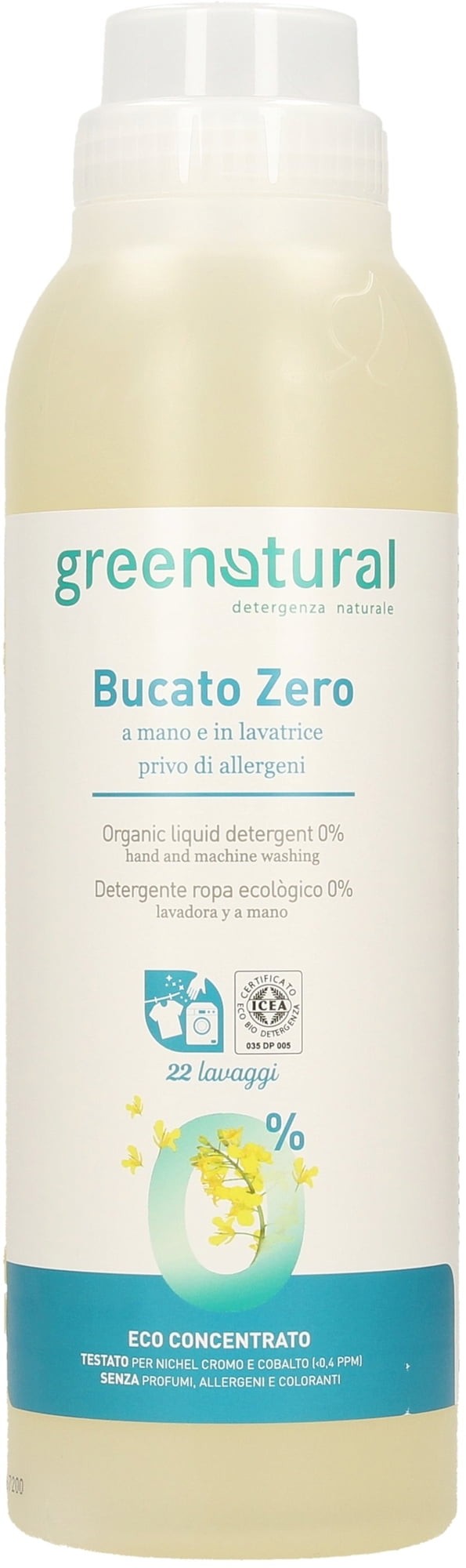 Détergent à lessive liquide écologique hypoallergénique