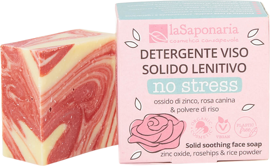 Nettoyant solide apaisant pour le visage No Stress