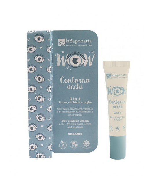 Crème Contour des Yeux 3 en 1 Vegan