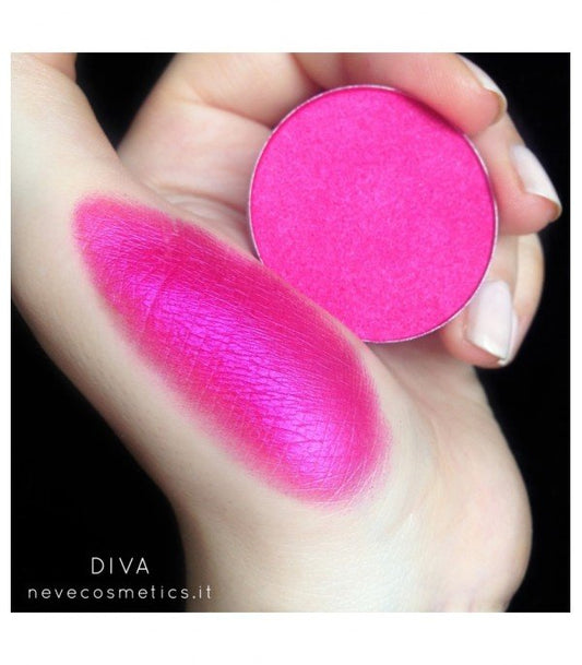 Fard À Paupières Rose Fuchsia Sur - Diva