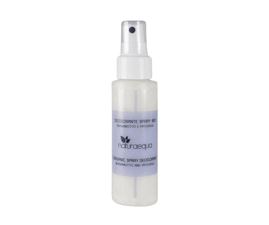 Deodorante spray bio bergamotto e patchouli