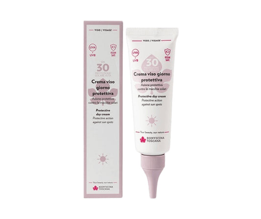 Crema viso giorno protettiva SPF30 – Biofficina Toscana