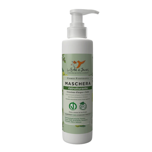 Un masque pour Cheveux de Restructuration avec le Cresson et l'Amla