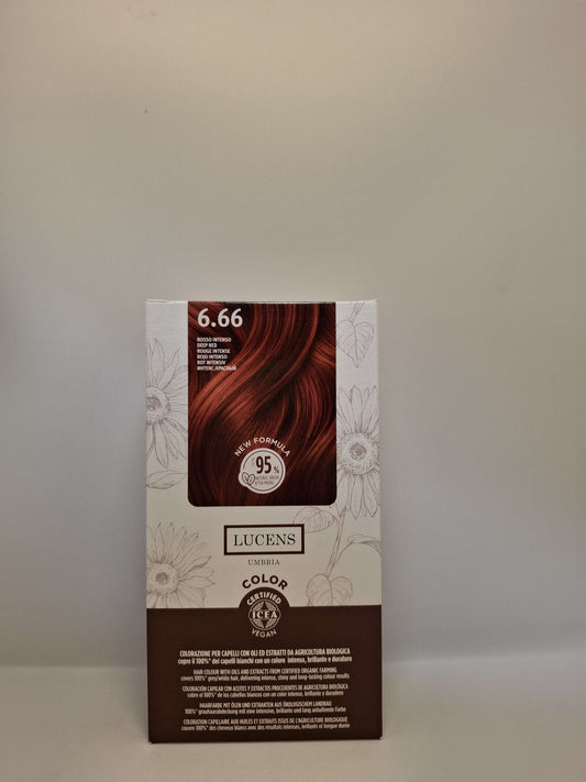 Couleur sans Ammoniaque - Rouge Intense 6.66