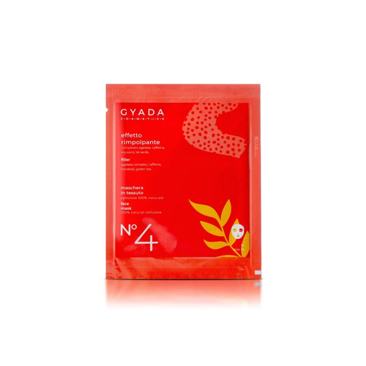 Masque qui repulpe le Tissu avec de la Caféine, N ° 4