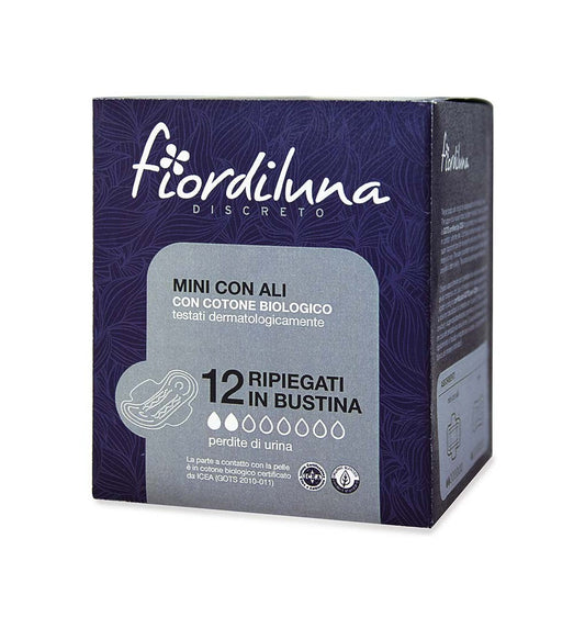 Absorbant Mini avec des Ailes pour l'Incontinence urinaire