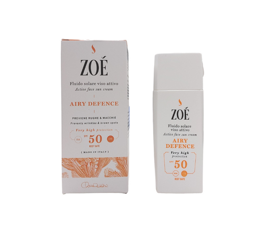 Air Def defense-50 Crème Solaire Anti-Taches et Anti-Rides pour le Visage-Sans danger pour les Récifs